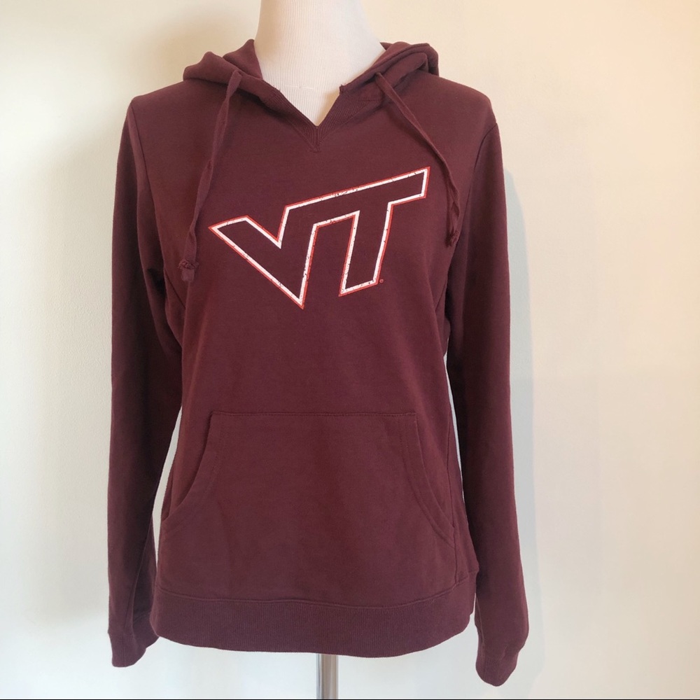 GFS Coed Women’s Virginia Tech Pullover Hoodie, size Large Juniors